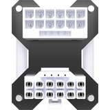 Corsair 2nd Generation 180° PCIe 5.x 12V-2x6 Power Bridge - Stil A weiß, Sense Pins innen