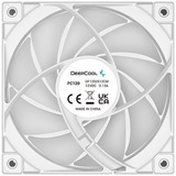 DeepCool FC120 WHITE-3 IN 1 120x120x25, Gehäuselüfter weiß/transparent, 120 mm