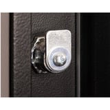 Digitus Glas-Fronttür für 19" 12HE Wandgehäuse Unique Serie, Frontpanel schwarz, 12 Höheneinheiten