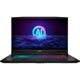 MSI Katana A17 AI B8VF-866, Gaming-Notebook schwarz, AMD Ryzen 7 8845HS, NVIDIA GeForce RTX 4060, 16 GB DDR5, 1 TB (1 TB SSD), Windows 11 Home 64-Bit