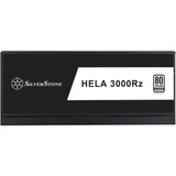 SilverStone HELA 3000Rz, PC-Netzteil schwarz, 4x 12-Pin High Power GPU, 7x PCIe, Kabelmanagement, 3000 Watt