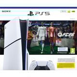 Sony PlayStation 5 Slim E-Chassis inkl. FC26, Spielkonsole weiß/schwarz