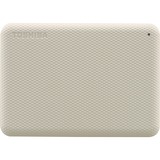 Toshiba Canvio Advance 2 TB, Externe Festplatte beige, Micro-USB-B 3.2 Gen 1 (5 Gbit/s)