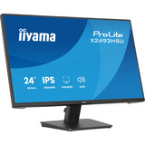 iiyama ProLite X2493HSU-B1, LED-Monitor 60.5 cm (23.8 Zoll), schwarz (matt), FullHD, IPS, HDMI, DP, USB-Hub, Adaptive-Sync, 120Hz Panel