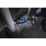 Bosch Professional Akku-Säbelsäge GSA 18V-24 Professional solo, 18Volt blau/schwarz, ohne Akku und Ladegerät