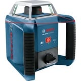Bosch Professional Rotationslaser GRL 400 H Professional blau/schwarz, rote Laserlinie, mit Laser-Empfänger LR 45, in L-BOXX