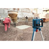 Bosch Professional Rotationslaser GRL 400 H Professional blau/schwarz, rote Laserlinie, mit Laser-Empfänger LR 45, in L-BOXX