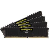 Corsair DIMM 32 GB DDR4-3200 (4x 8 GB) Quad-Kit, Arbeitsspeicher CMK32GX4M4Z3200C16, Vengeance LPX, INTEL XMP