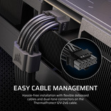 Corsair RM850e (3rd Gen), PC-Netzteil schwarz, 1x 12-Pin High Power GPU, 3x PCIe, Kabelmanagement, 850 Watt