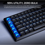 Corsair Vanguard AIR 99, Gaming-Tastatur schwarz, DE-Layout,  Corsair OPX Low Profile