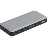 Digitus 11 Port USB-C Dockingstation grau/schwarz