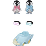 EPOCH Sylvanian Families - Pinguin Fahr- und Spielset, Konstruktionsspielzeug 