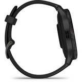 Garmin Venu 3, Smartwatch schwarz/dunkelgrau, 45 mm, schwarzes Silikon-Armband
