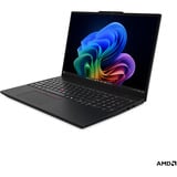 Lenovo ThinkPad T16 AMD G5 (22AN001WGE), Notebook schwarz, AMD Ryzen 5 PRO 215, AMD Radeon 740M, 16 GB DDR5, 512 GB (512 GB SSD), Windows 11 Pro