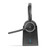 Lindy L118 Kabelloses Büro-Headset mit Ladestation (20450) schwarz, Bluetooth