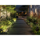 Philips HUE White & Color Ambiance Appear Outdoor Wandleuchte rund, LED-Leuchte silber
