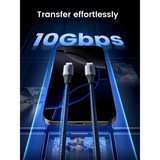 UGREEN US355 USB-C auf USB-C Ladekabel 240W schwarz, 1 meter