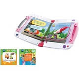 VTech MagiBook v2 pink inkl. 2 Lernbüchern, Lernbuch weiß/pink
