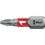 Wera Kraftform Kompakt Stubby Magazin RA 2, Bit-Satz schwarz/grün, 6-teilig, 1/4", mit Ratschenfunktion