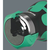 Wera Kraftform Kompakt Stubby Magazin RA 2, Bit-Satz schwarz/grün, 6-teilig, 1/4", mit Ratschenfunktion