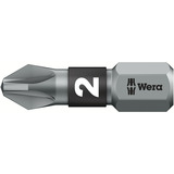 Wera Kraftform Kompakt Stubby Magazin RA 2, Bit-Satz schwarz/grün, 6-teilig, 1/4", mit Ratschenfunktion