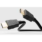 goobay High-Speed-HDMI Kabel mit Ethernet schwarz, 7,5 Meter