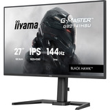 iiyama G-Master GB2741HSU-B1 Black Hawk, Gaming-Monitor 68.6 cm (27 Zoll), schwarz (matt), FullHD, IPS, HDMI, DP, Free-Sync, USB-Hub, Höhenverstellung, 144Hz Panel