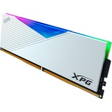 ADATA DIMM 32 GB DDR5-6000  , Arbeitsspeicher weiß, AX5U6000C3032G-CLARWH, Lancer RGB, INTEL XMP