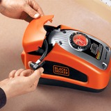 BLACK+DECKER Kompressor ASI300, 11bar, Luftpumpe orange/schwarz, 12 Volt Zigarettenzünder-Anschluss