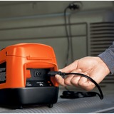 BLACK+DECKER Kompressor ASI300, 11bar, Luftpumpe orange/schwarz, 12 Volt Zigarettenzünder-Anschluss