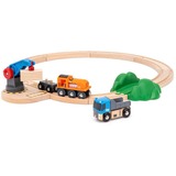 BRIO World Starterset Güterzug mit Kran A, Bahn 