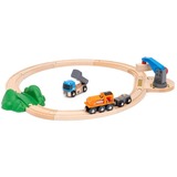 BRIO World Starterset Güterzug mit Kran A, Bahn 