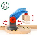 BRIO World Starterset Güterzug mit Kran A, Bahn 