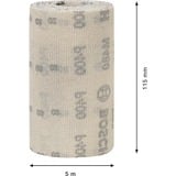 Bosch Professional Expert M480 Netzschleifrolle 115mm, K400, Schleifblatt 5 Meter Rolle, auch zum Handschleifen