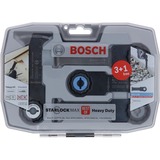 Bosch Professional Starlock Max Best of Heavy Duty Set, 4-teilig, Sägeblatt-Satz für Multifunktionswerkzeuge