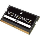 Corsair SO-DIMM 32 GB DDR5-5600 (1x 32 GB), Arbeitsspeicher schwarz, CMSX32GX5M1A5600C48, Vengeance