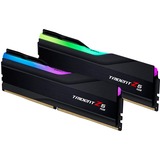 G.Skill DIMM 32 GB DDR5-6400 (2x 16 GB) Dual-Kit, Arbeitsspeicher schwarz, F5-6400J3039G16GX2-TZ5RK, Trident Z5 RGB, INTEL XMP
