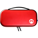 HORI Alumi Case (Mario) Metalles Premium Etui, Tasche rot/schwarz, für Nintendo Switch 2