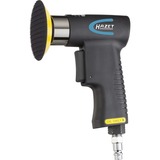 Hazet Mini Exzenter-Schleifer Satz 9033N-5, 36-teilig, Exzenterschleifer blau/schwarz, mit 2 Schleiftellern 50mm / 76,2mm