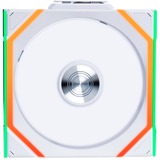 Lian Li UNI FAN SL120 Wireless Reverse, Gehäuselüfter weiß, 124.5 mm