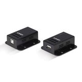Lindy USB 2.0 Cat.6 Extender, USB-Extender schwarz, 50m