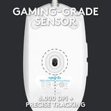 Logitech Gaming G203 LIGHTSYNC, Gaming-Maus weiß