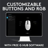 Logitech Gaming G203 LIGHTSYNC, Gaming-Maus weiß