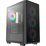 Ocypus Gamma C60 ARGB , Tower-Gehäuse schwarz, Tempered Glass
