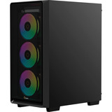 Ocypus Gamma C60 ARGB , Tower-Gehäuse schwarz, Tempered Glass