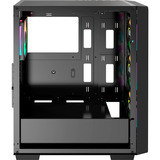 Ocypus Gamma C60 ARGB , Tower-Gehäuse schwarz, Tempered Glass