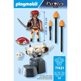 PLAYMOBIL 71421 Pirates Kanonenmeister, Konstruktionsspielzeug 