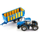 SIKU 1947 FARMER New Holland mit Silagewagen, Modellfahrzeug 