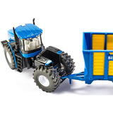 SIKU 1947 FARMER New Holland mit Silagewagen, Modellfahrzeug 