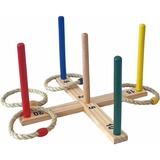 Schildkröt Ringwurfspiel, Gartenspielgerät mehrfarbig/holz